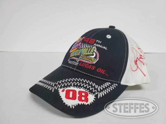Knoxville Nationals 2008 hat - Autographed